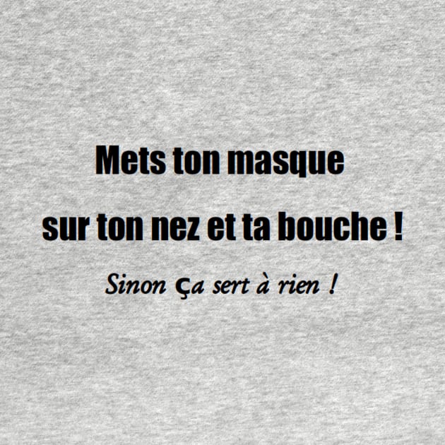 Mets ton masque ! by NutsC